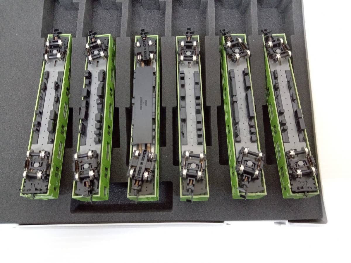 green - 50611 JR103系(関西形・ウグイス・NS617編成) 6両編成セット(動力付き) Nゲージ 鉄道模型 GREENMAX(グリーンマックス) Amazon | グリーンマックス Nゲージ JR103系 関西形 ・ ウグイス